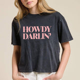 Howdy Darlin’ Black Graphic Tee