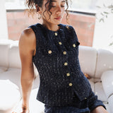 Classic Tweed Vest