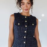 Classic Tweed Vest