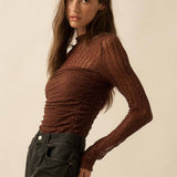Desert Rose Lace Bodysuit