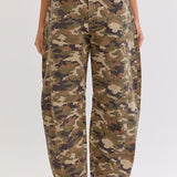 Urban Edge Camo Barrel Jeans