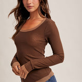 Mocha Layers Mesh Top