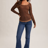 Mocha Layers Mesh Top