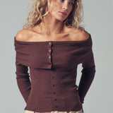 Moonlit Kiss Ribbed Top