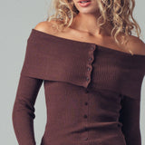 Moonlit Kiss Ribbed Top