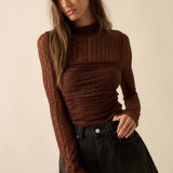 Desert Rose Lace Bodysuit