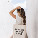 The Resting Beach Face Tote