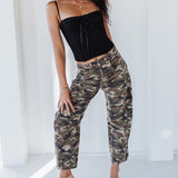 Urban Edge Camo Barrel Jeans