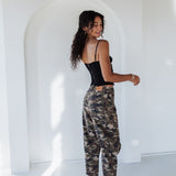 Urban Edge Camo Barrel Jeans