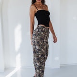 Urban Edge Camo Barrel Jeans