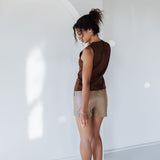 Luxe Essential Faux Leather Shorts