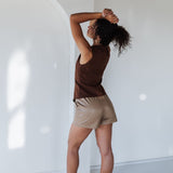 Tailored Edge Vest Top