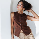 Luxe Essential Faux Leather Shorts