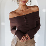 Moonlit Kiss Ribbed Top