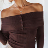 Moonlit Kiss Ribbed Top