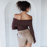 Moonlit Kiss Ribbed Top