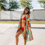 The Lush Escape Kimono-FINAL SALE