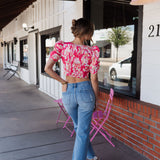 The Mimosa Garden Top- FINAL SALE