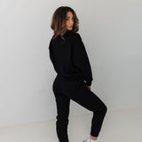 The Sporty Chic Joggers | Black