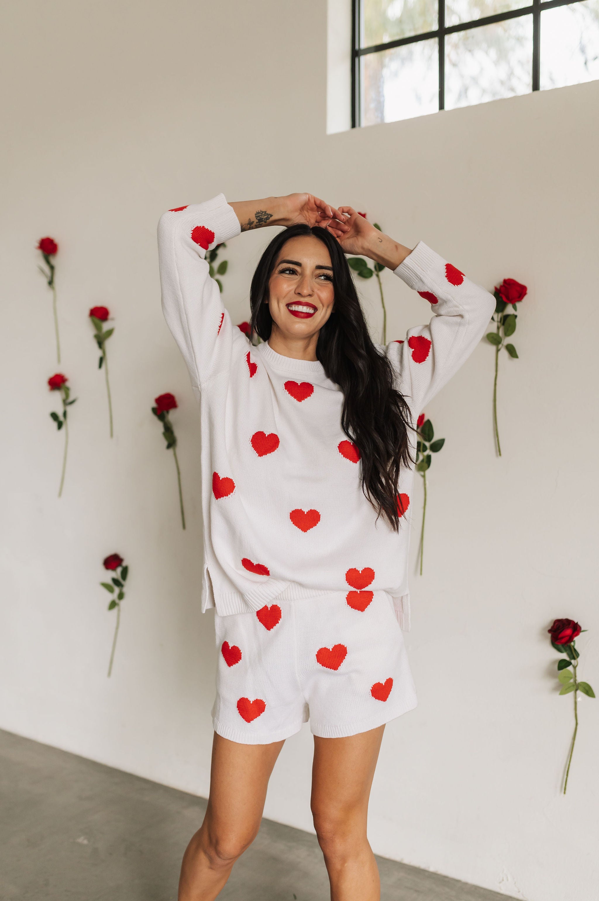 The Go To Sweater | Tossed Heart Knit | Show Me Your Mumu Sale| Show me ... The Go To Sweater | Tossed Heart Knit | Show Me Your Mumu Sale| Show me ...