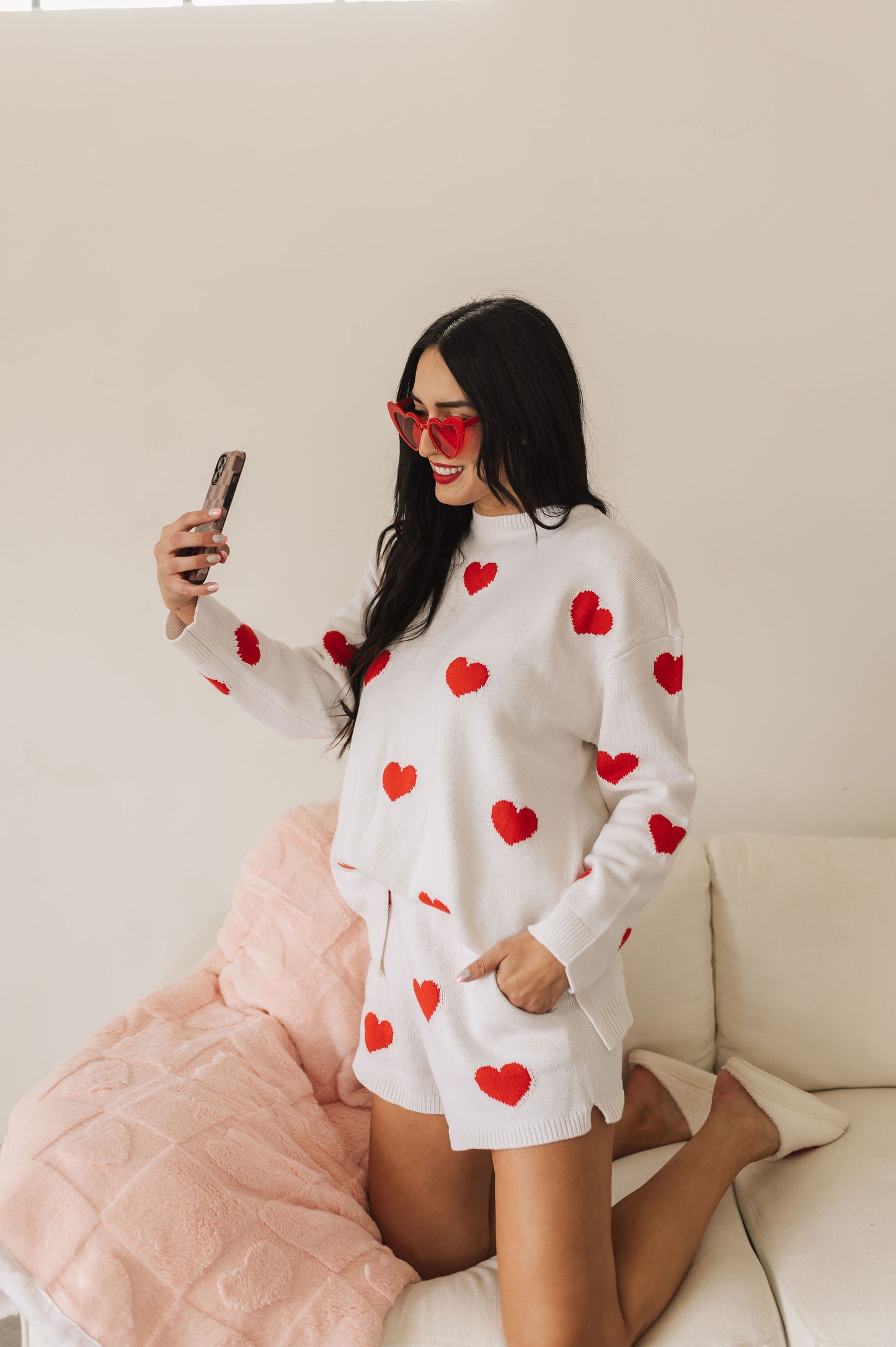 The Boardwalk Shorts | Tossed Heart Knit | Show Me Your Mumu – Wild Sol ...