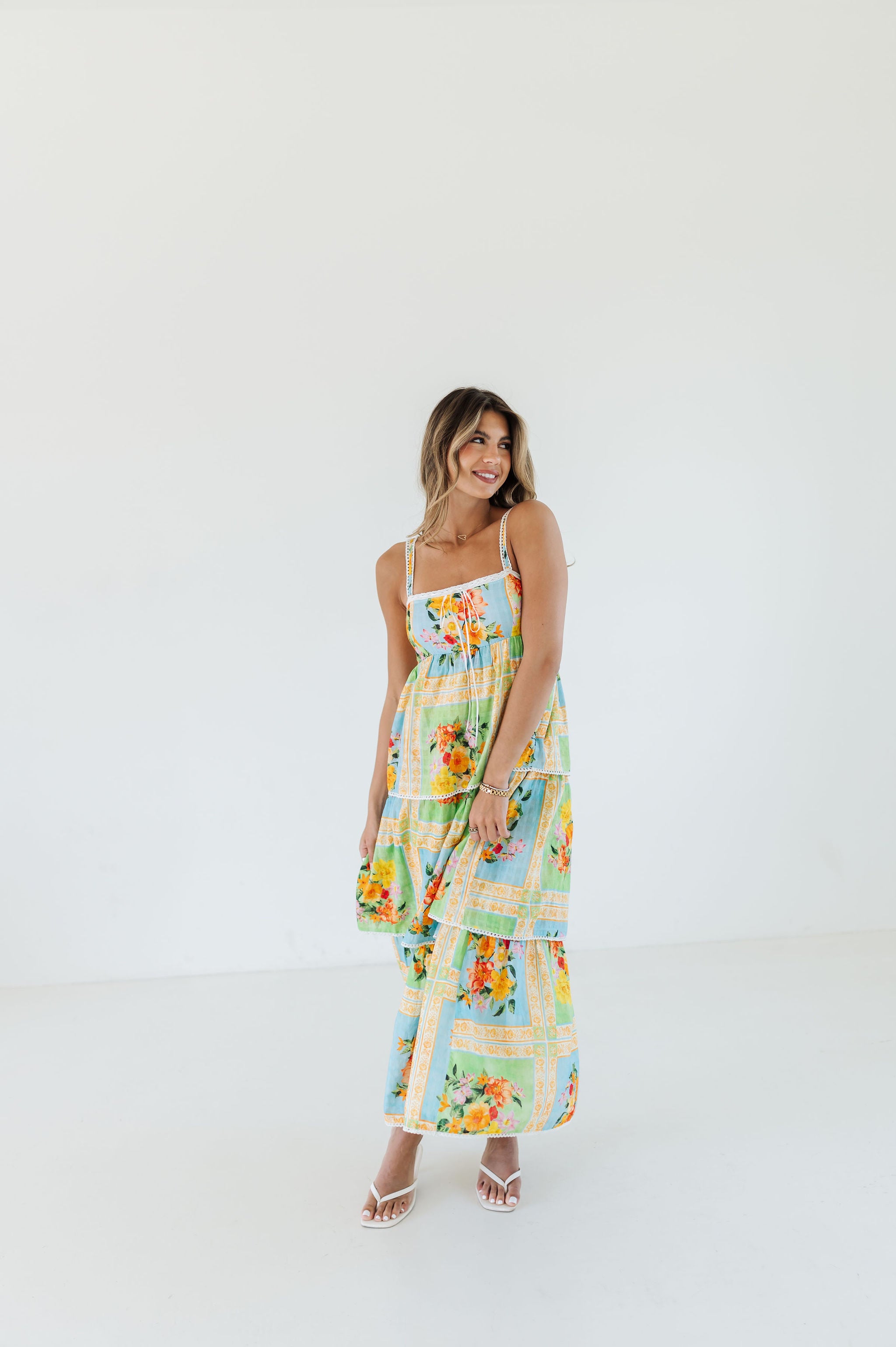 The Peyton Midi Dress | Country Bouquet | Show Me Your Mumu