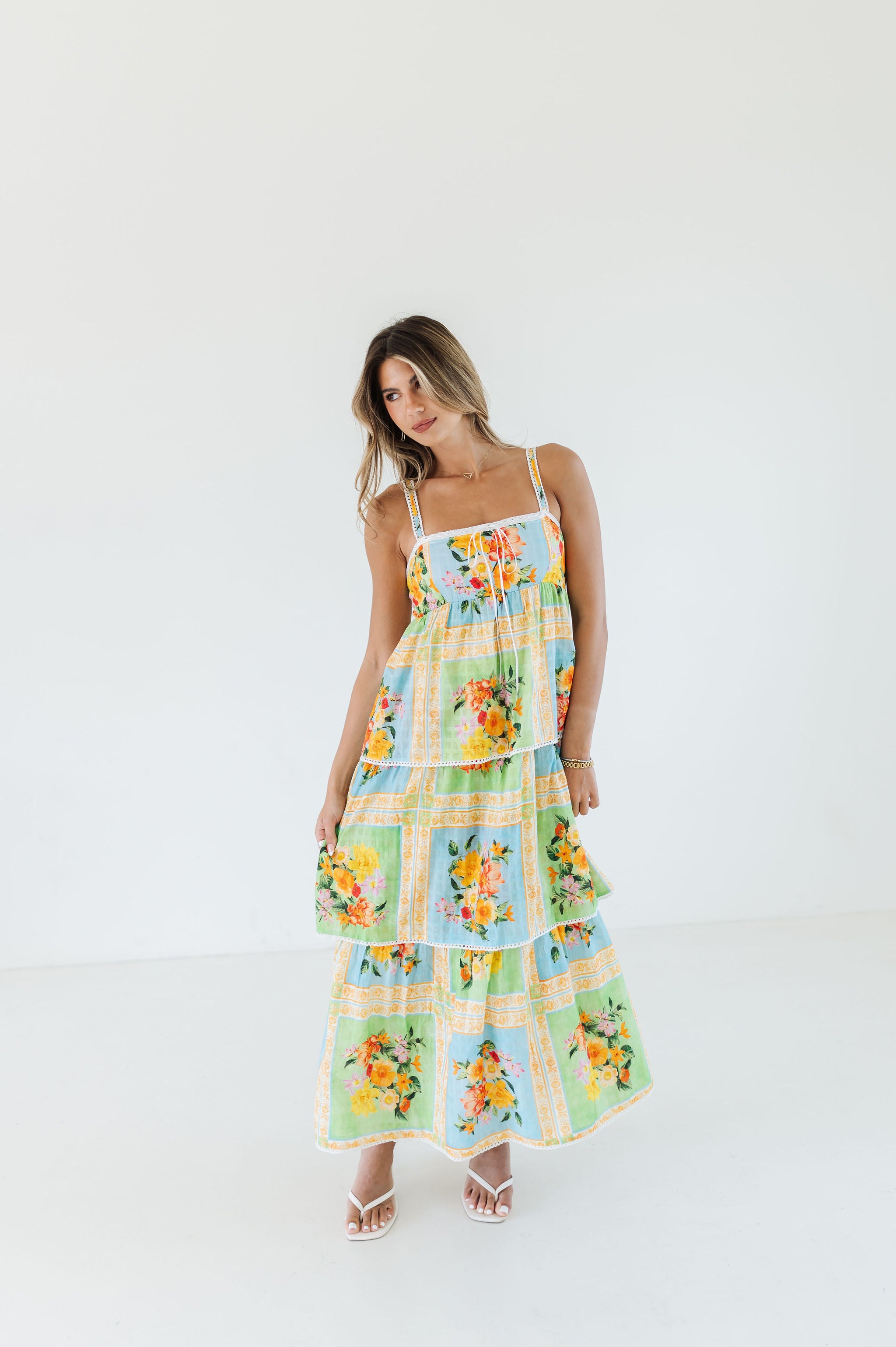The Peyton Midi Dress | Country Bouquet | Show Me Your Mumu