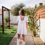 The Toulouse Dress | White Eyelet | Show Me Your Mumu