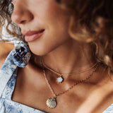 The Seaside Treasure Shell Necklace