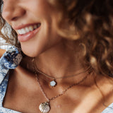 The Seaside Treasure Shell Necklace
