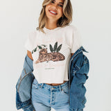The Beverly Hills Hotel Vintage Graphic Crop Top