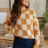 The Everything Nice Checkered Sweater