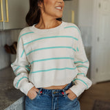 The Coastal Breeze Striped Sweater