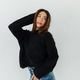 The Ryleigh Sweater | Black