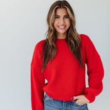 The Scarlet Glow Pullover