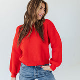 The Scarlet Glow Pullover