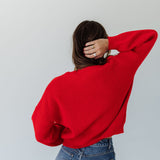 The Scarlet Glow Pullover