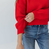 The Scarlet Glow Pullover