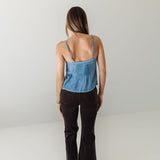 The Blue Ridge Button Down Chambray Tank