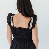 The Midnight Lace Tiered Maxi Dress