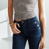 Retro Rodeo Side-Button Flares